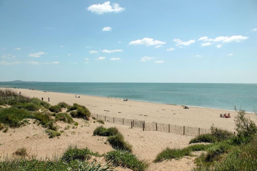 Villa T2 Cabine 500M De La Plage Portiragnes Extérieur photo